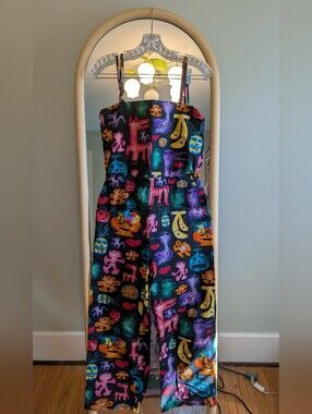 BIMBA Y LOLA kentaro okawara jumpsuit - tutti frutti black